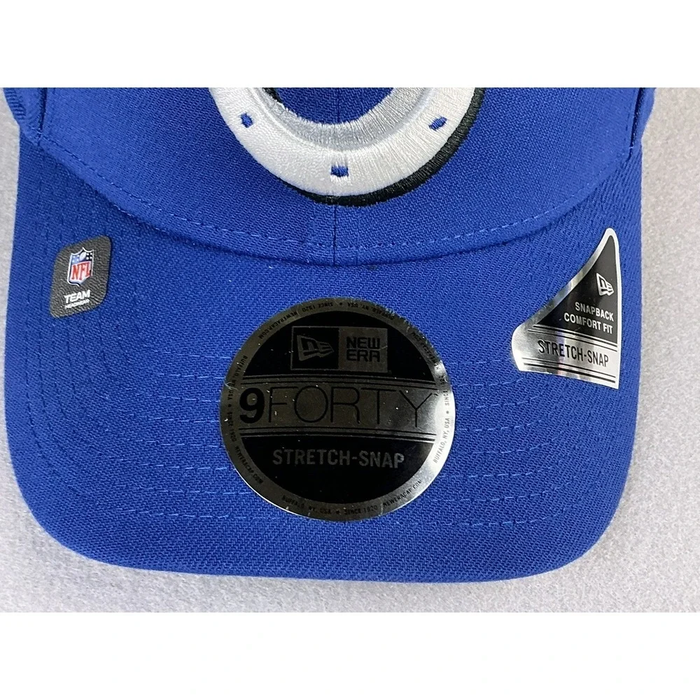 New Era‎ Indianapolis Colts 9FORTY Comfort Fit Blue NFL Hat Cap NWT